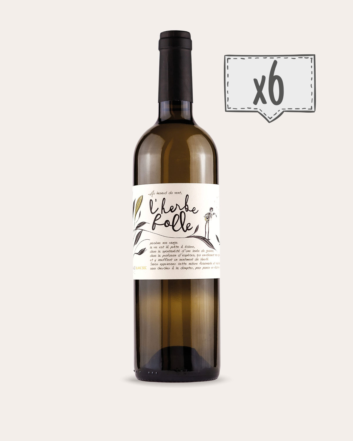 Herbe folle x6
