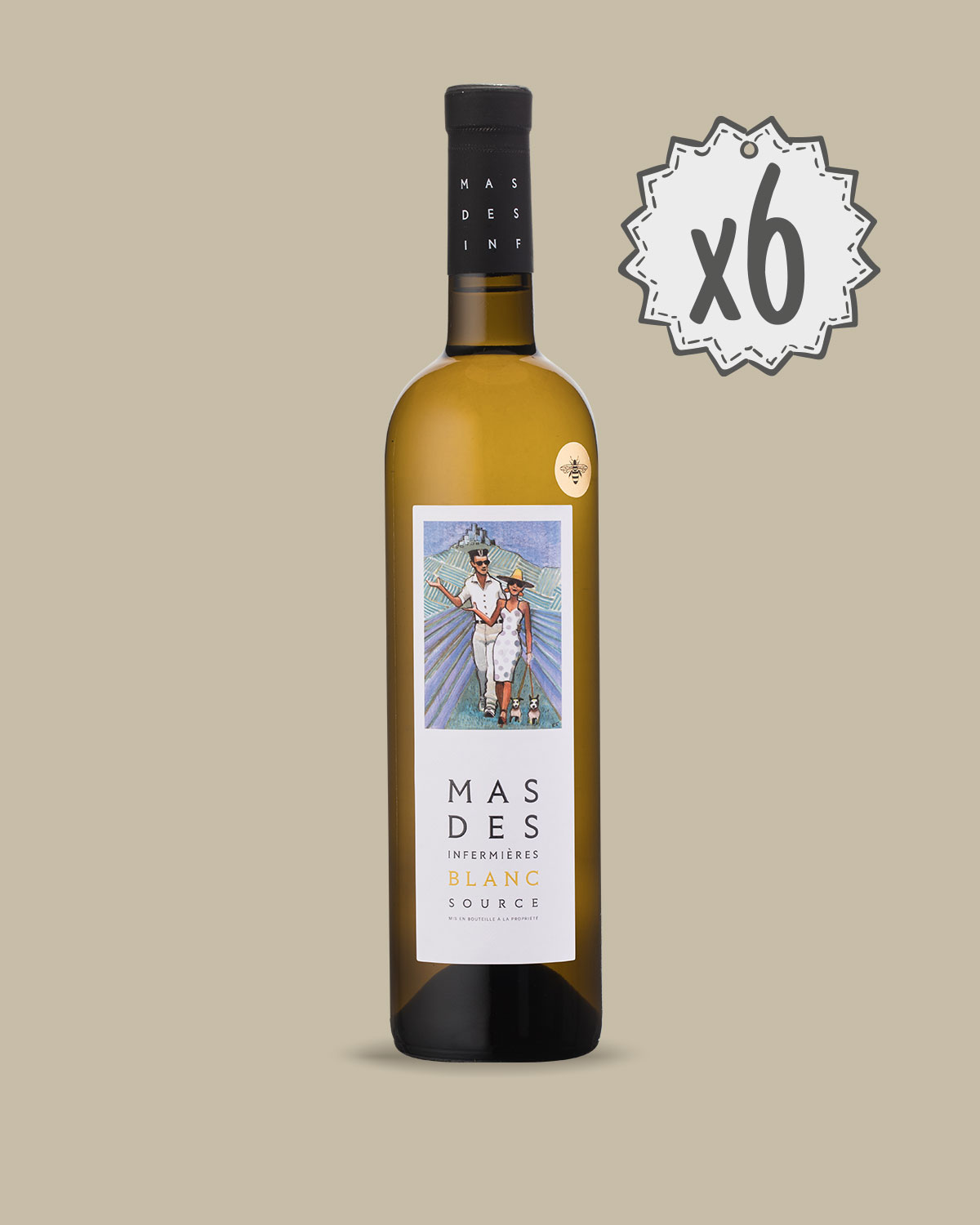 Source Blanc x6